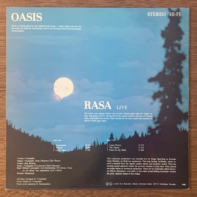 Rasa-Oasis