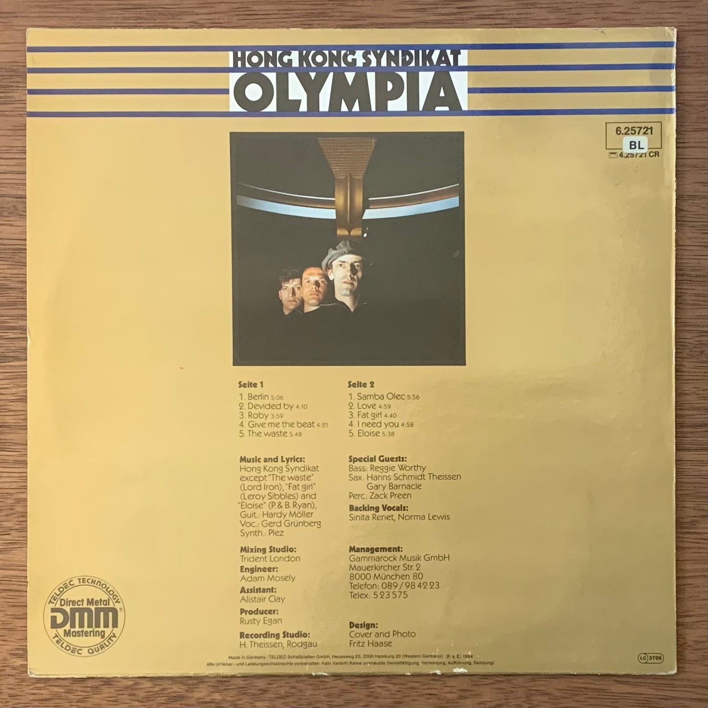 Hong Kong Syndikat - Olympia