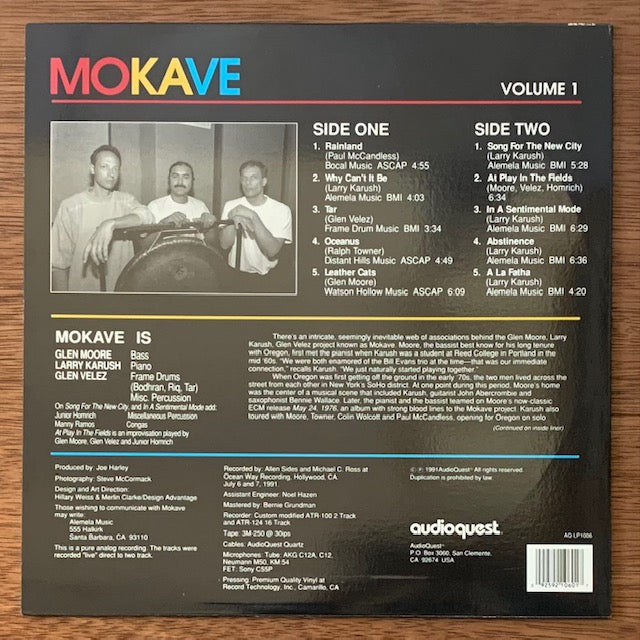 Mokave - Volume 1