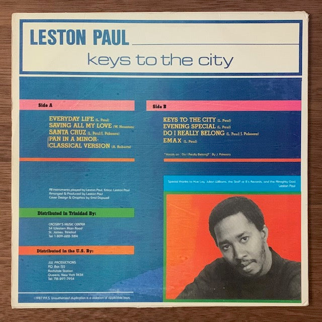 Leston Paul - Keys To The City