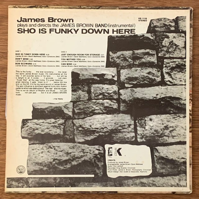 James Brown - Sho Is Funky Down Here