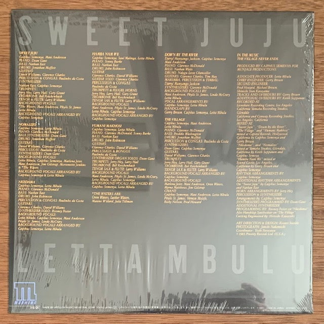Letta Mbulu - Sweet Juju