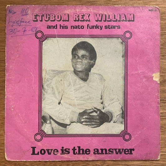 Etubom Rex Williams & His Nato Funky Stars - Love Is The Answer