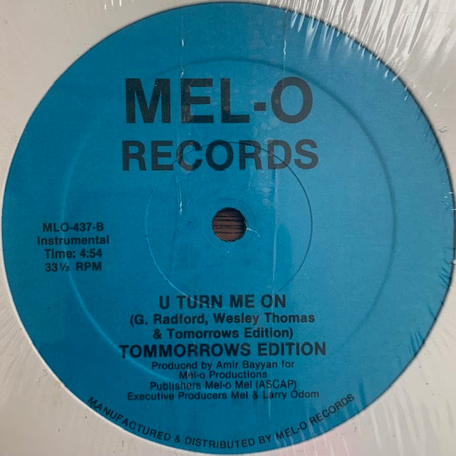 Tomorrows Edition - U Turn Me On