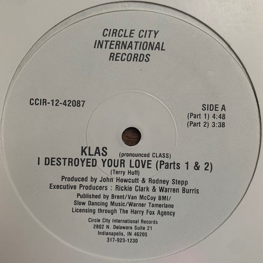 Klas - I Destroyed Your Love