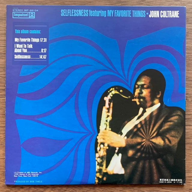 John Coltrane - Selflessness featuring My Favorite Things