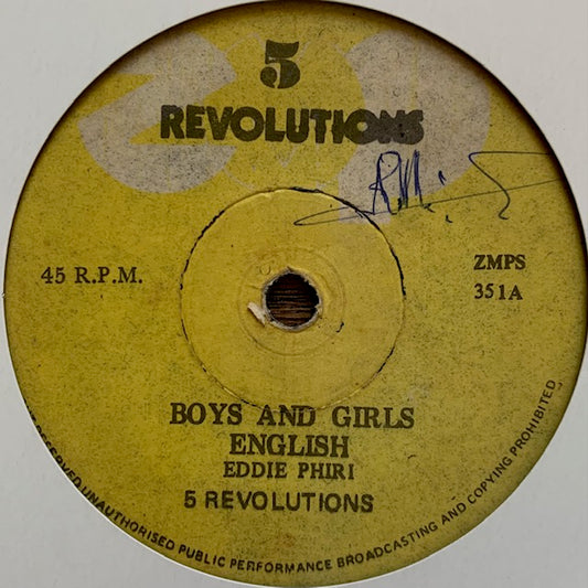 5 Revolutions - Boys And Girls