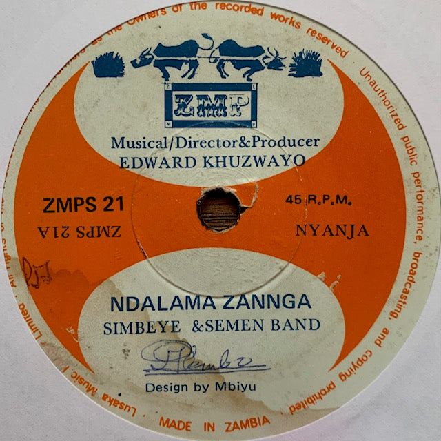 Simbeye & Semen Band - Kahora Mwanake