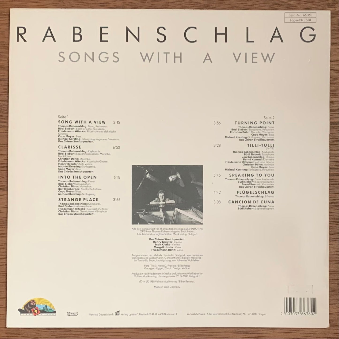 Rabenschlag - Songs With A View