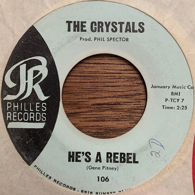 Crystals - He's A Rebel – hair & music parlour FAM