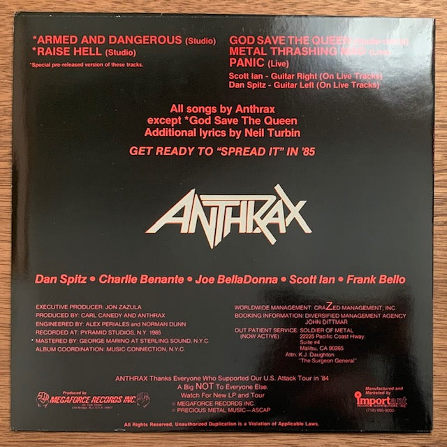 Anthrax - Armed And Dangerous