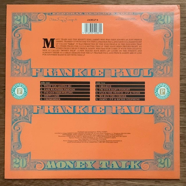 Frankie Paul - Money Talk