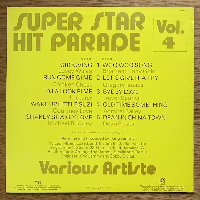 V.A. - Super Star Hit Parade Vol 4