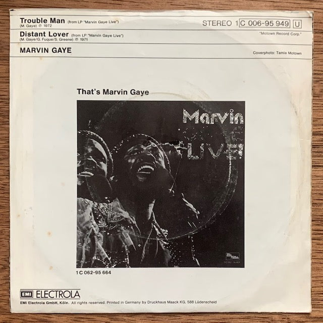 Marvin Gaye - Marvin Gaye Live