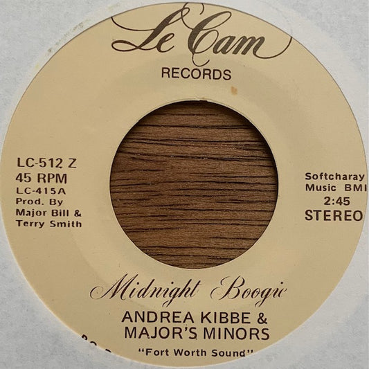 Andrea Kibbe & Major's Minors - Midnight Boogie