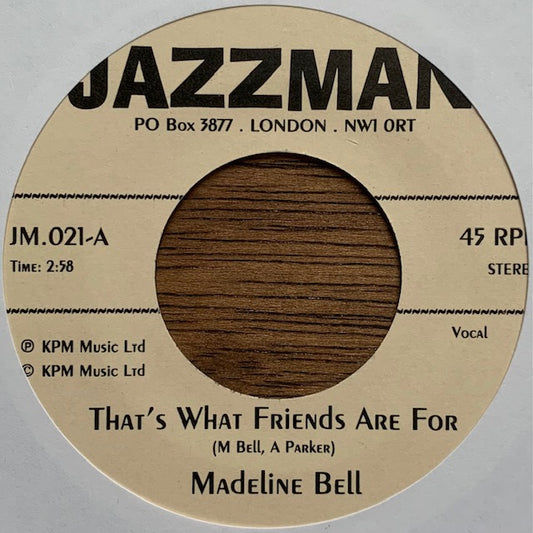 Madeline Bell / Alan Parker - That's What Friends Are For