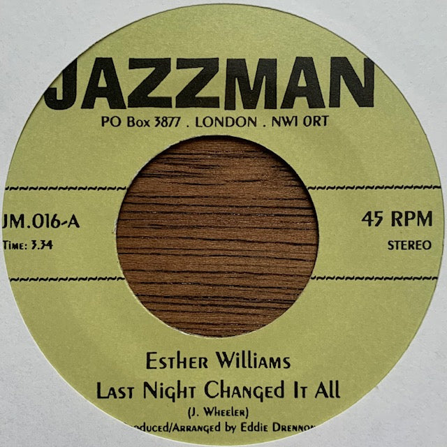 Esther Williams - Last Night Changed It All