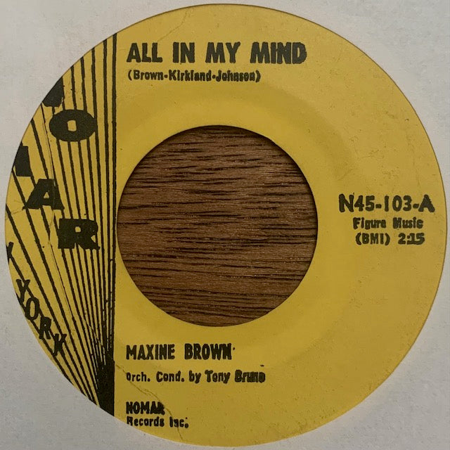 Maxine Brown - All In My Mind