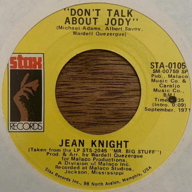 Jean Knight - You Think You're Hot Stuff